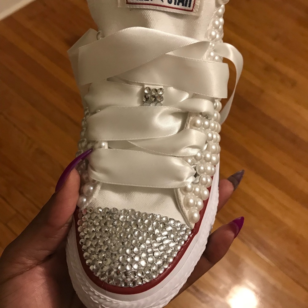 Only Worn Once For An Event Converse - image 1